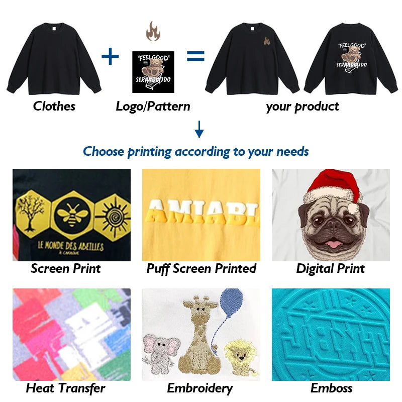 Heavyweight 385GSM Men's T Shirt 100% Cotton Oversized Plain Blank Knitted Streetwear O-Neck Drop Shoulder T Shirt for Men